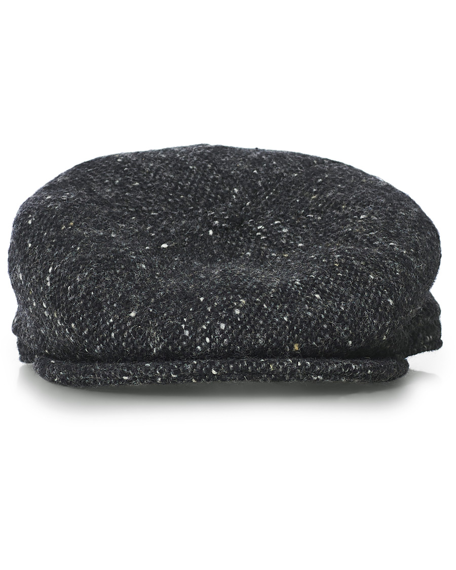 Uomini | Lock & Co Hatters Glen Flat Wool Cap Dark Grey | Lock & Co Hatters | Glen Flat Wool Cap Dark Grey