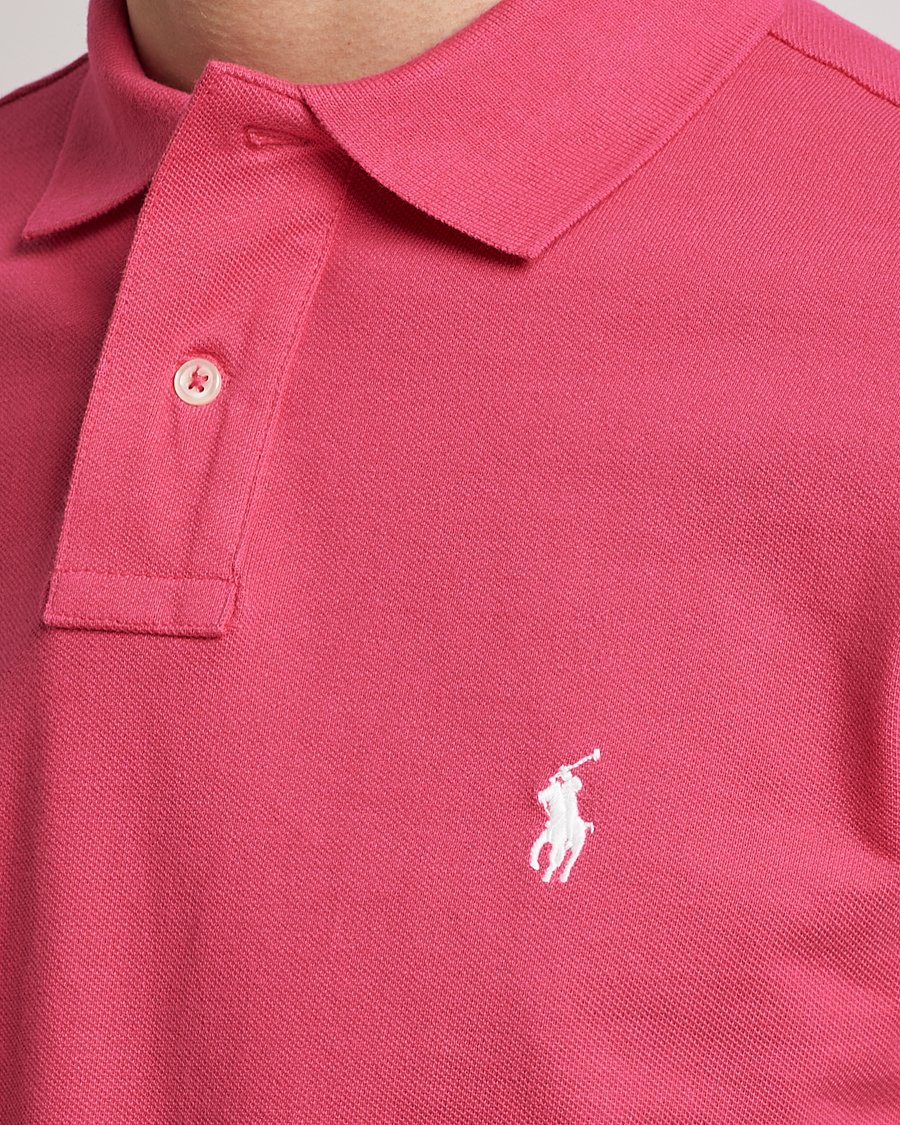 Uomini | Polo | Polo Ralph Lauren | Custom Slim Fit Polo Hot Pink