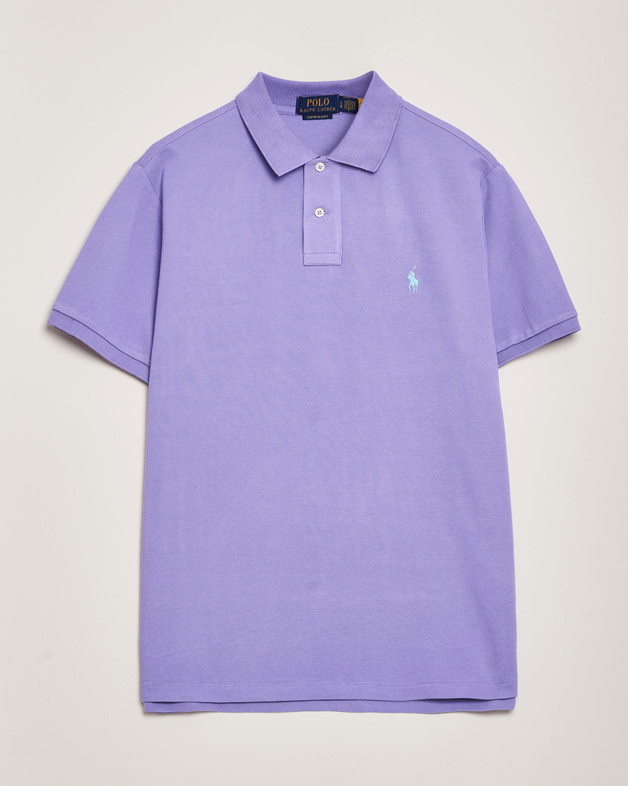 Uomini | Polo | Polo Ralph Lauren | Custom Slim Fit Polo Cactus Purple