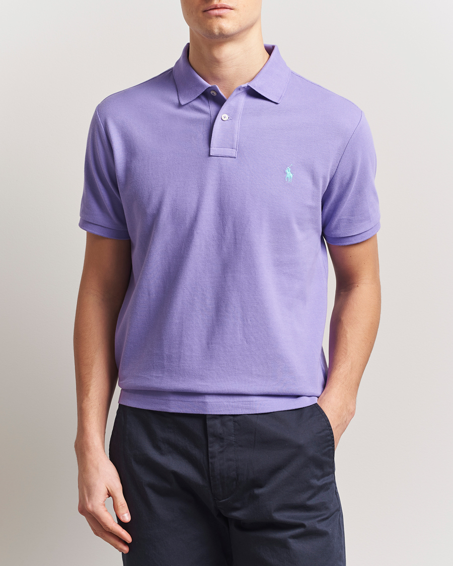 Uomini | Polo | Polo Ralph Lauren | Custom Slim Fit Polo Cactus Purple