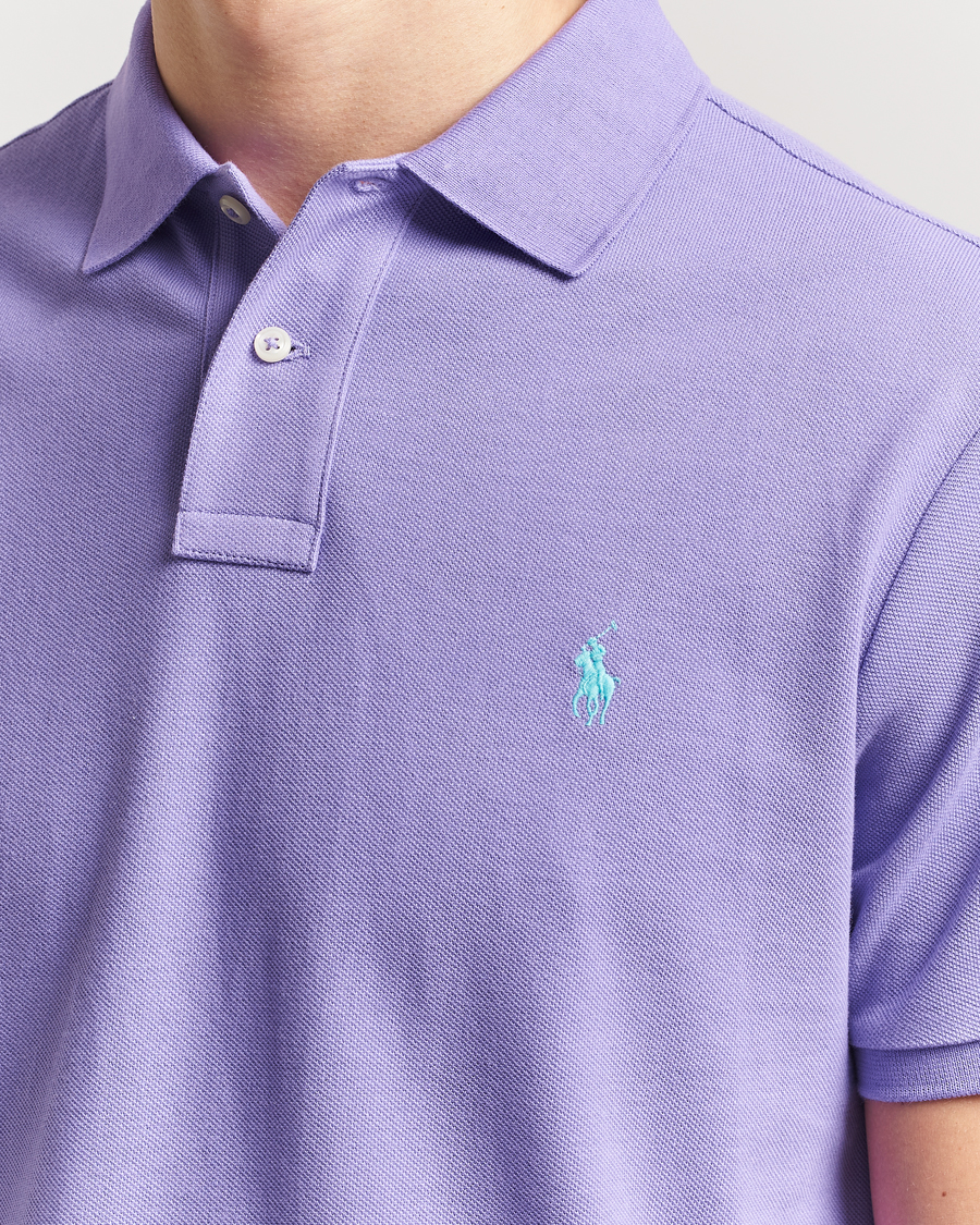 Uomini | Polo | Polo Ralph Lauren | Custom Slim Fit Polo Cactus Purple