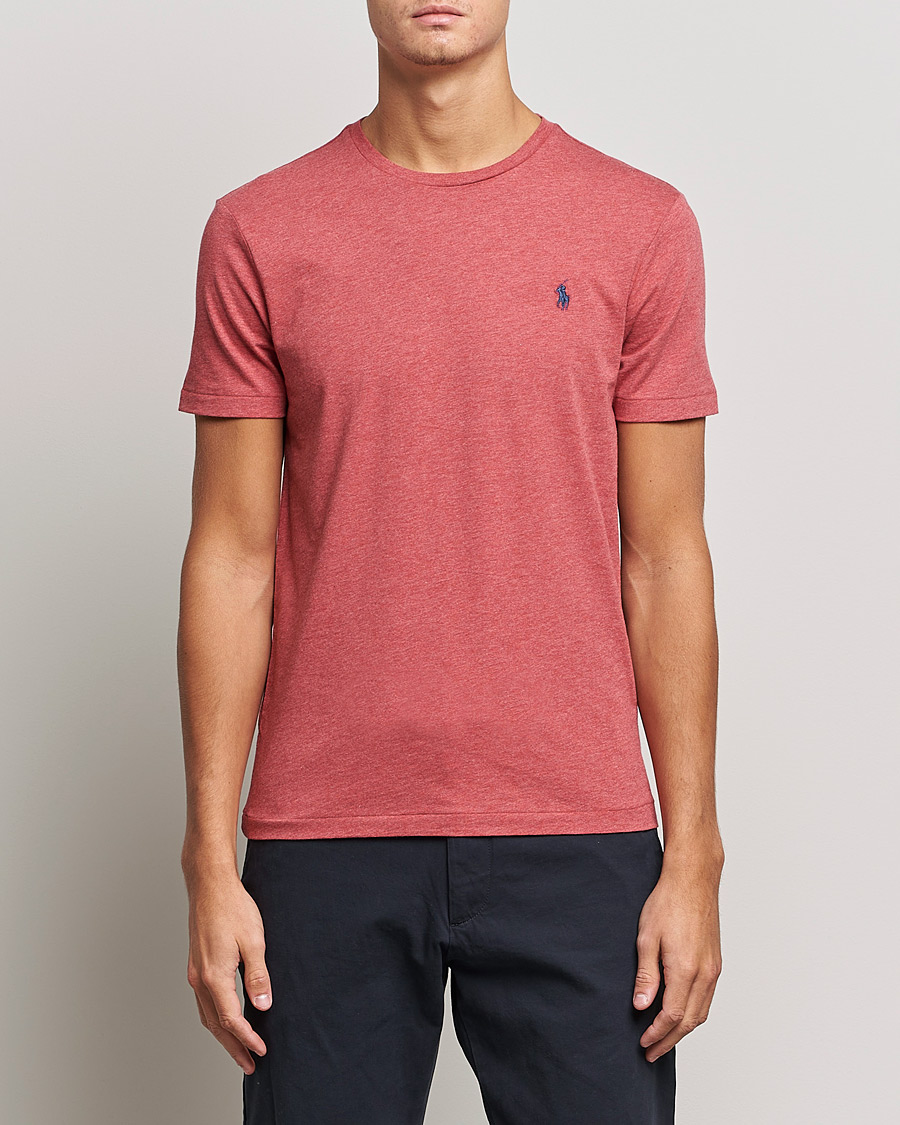 Uomini | T-shirt | Polo Ralph Lauren | Crew Neck Tee Venetian Red Heather