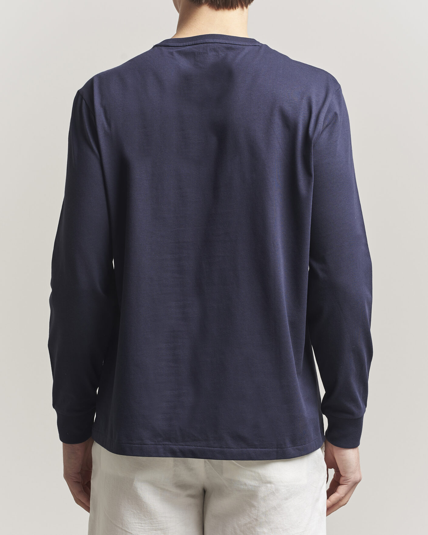 Uomini | T-shirt | Polo Ralph Lauren | Custom Slim Fit Long Sleeve Tee Ink