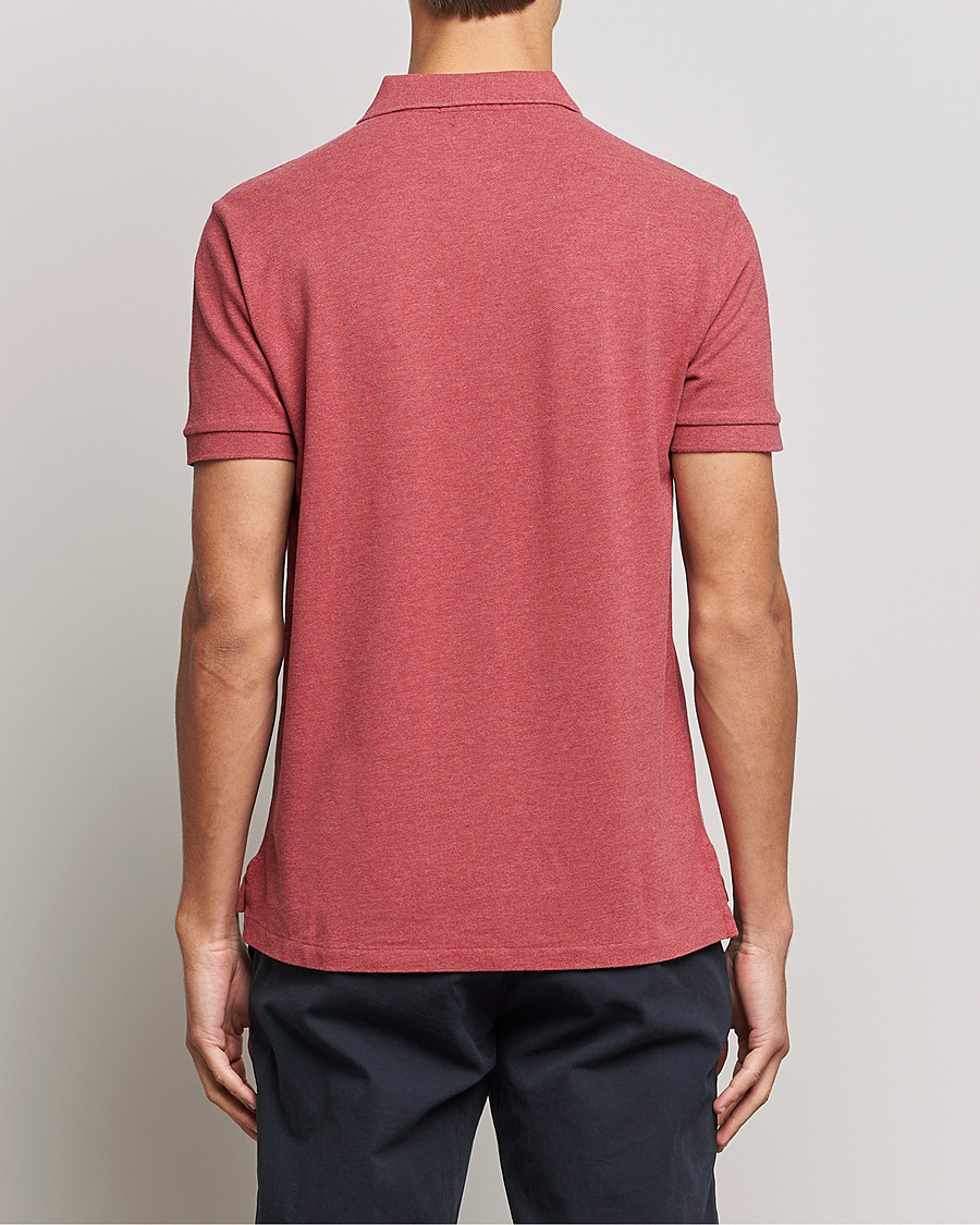 Uomini | Polo | Polo Ralph Lauren | Custom Slim Fit Polo Venetian Red Heather