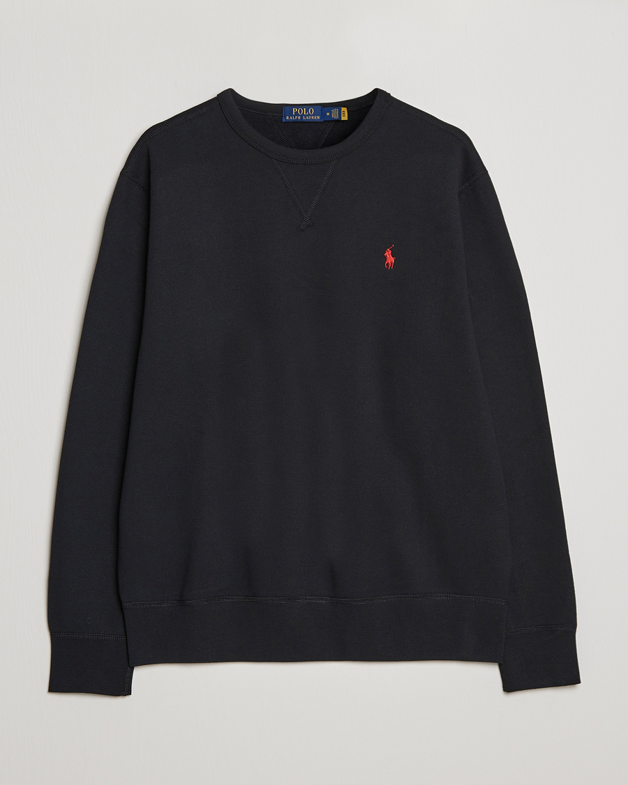 Uomini | Maglieria | Polo Ralph Lauren | Crew Neck Sweatshirt Polo Black