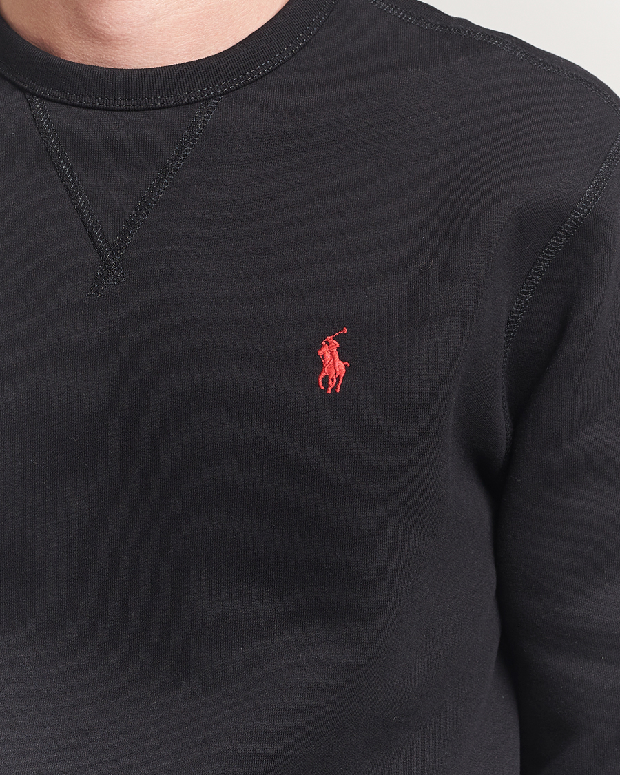 Uomini | Maglieria | Polo Ralph Lauren | Crew Neck Sweatshirt Polo Black