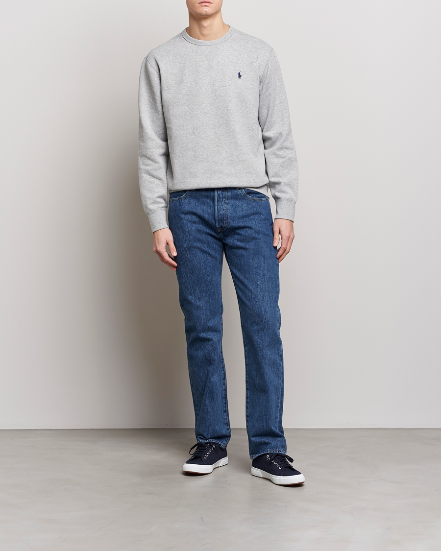 Uomini | Maglieria | Polo Ralph Lauren | Crew Neck Sweatshirt Andover Heather