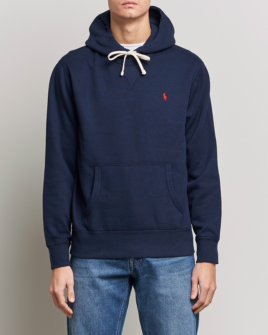 Uomini | Maglieria | Polo Ralph Lauren | RL Fleece Hoodie Cruise Navy