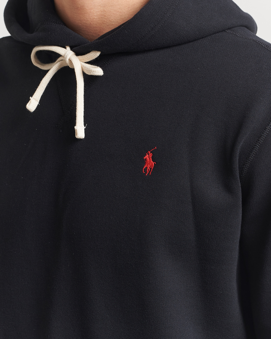 Uomini | Maglieria | Polo Ralph Lauren | RL Fleece Hoodie Polo Black