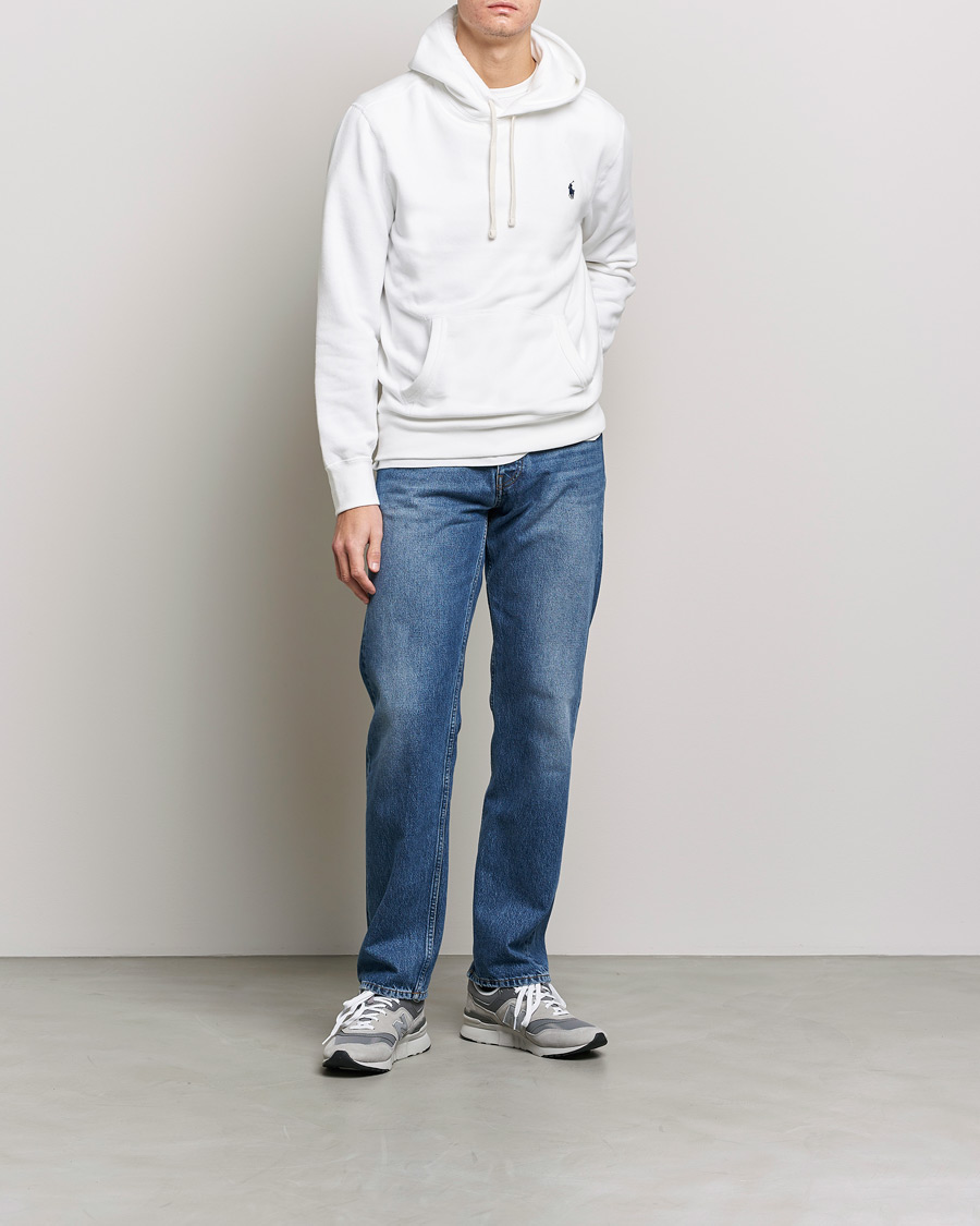 Uomini | Maglieria | Polo Ralph Lauren | RL Fleece Hoodie White