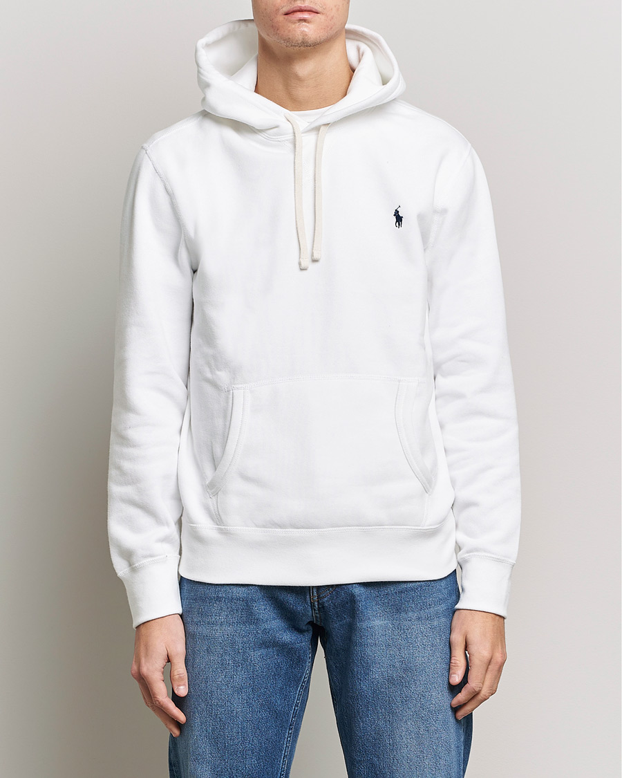 Uomini | Maglieria | Polo Ralph Lauren | RL Fleece Hoodie White