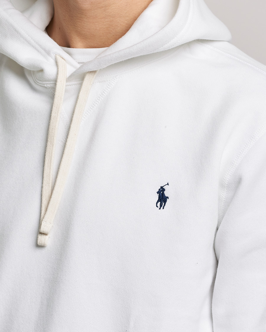Uomini | Maglieria | Polo Ralph Lauren | RL Fleece Hoodie White