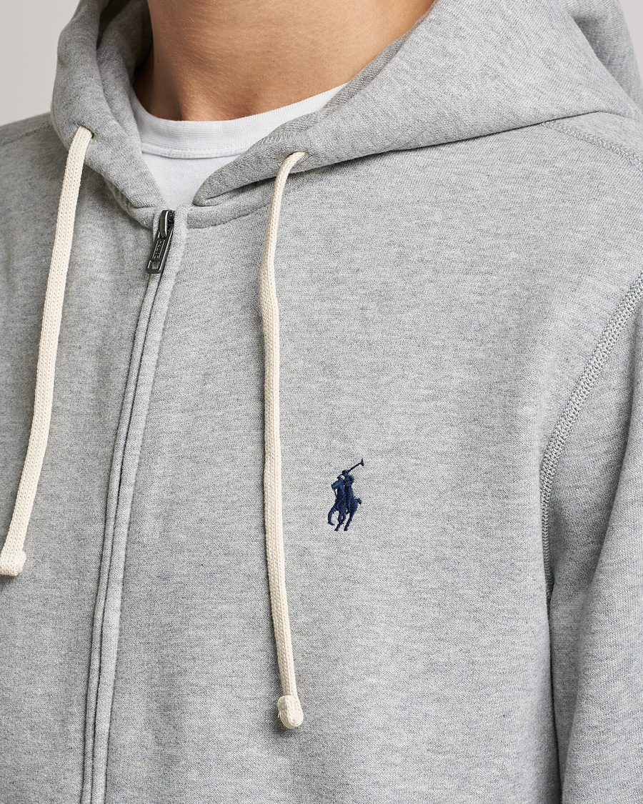 Uomini | Maglieria | Polo Ralph Lauren | Fleece Full Zip Hoodie Andover Heather