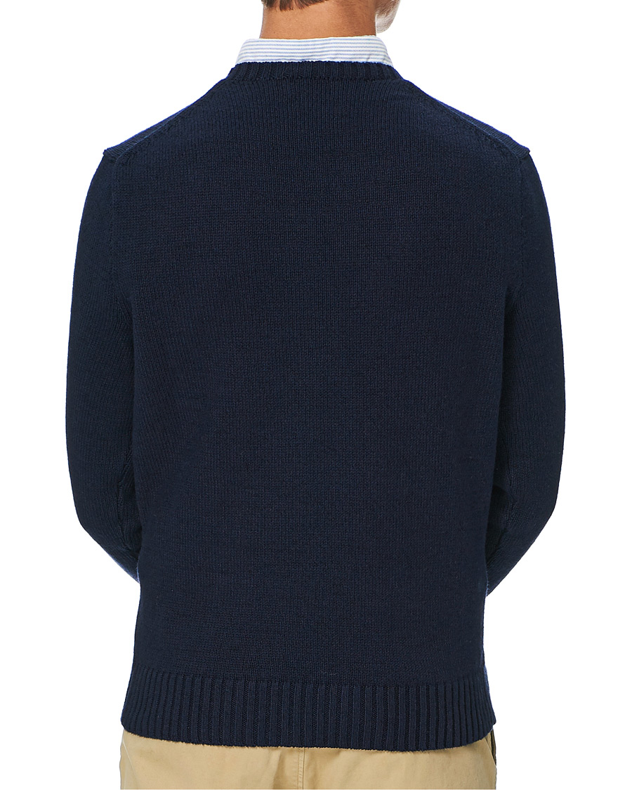 Uomini | Maglieria | Polo Ralph Lauren | Polo Player Bear Knitted Sweater Navy