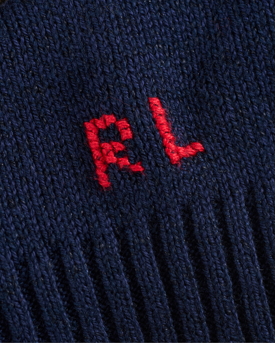 Uomini | Maglieria | Polo Ralph Lauren | Polo Player Bear Knitted Sweater Navy