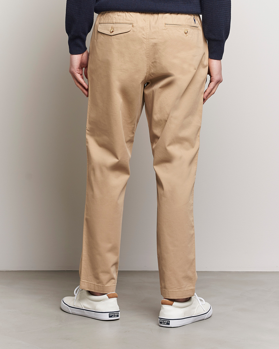 Uomini | Pantaloni | Polo Ralph Lauren | Prepster Stretch Twill Drawstring Trousers Khaki
