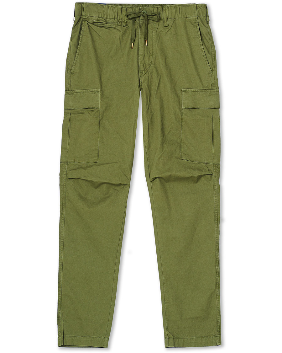 Uomini | Pantaloni | Polo Ralph Lauren | Twill Cargo Pants Army Olive