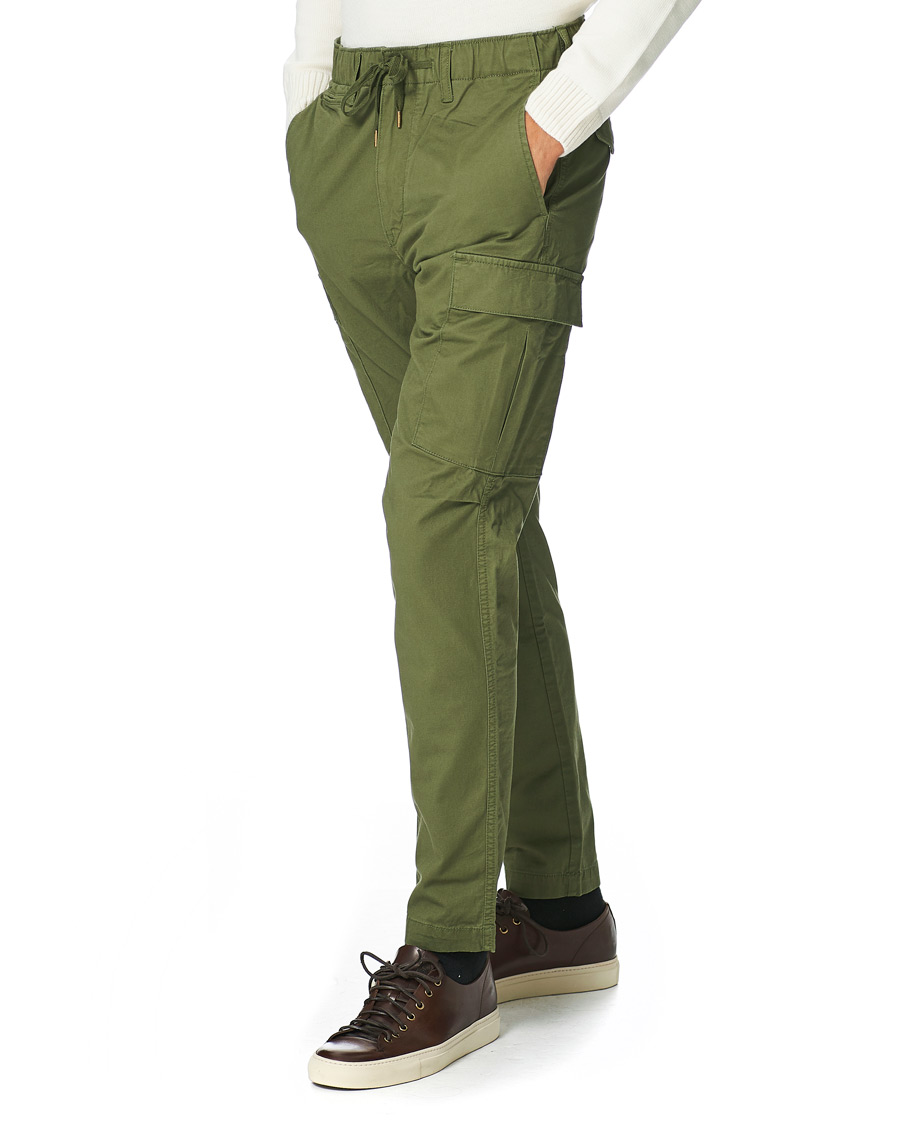 Uomini | Pantaloni | Polo Ralph Lauren | Twill Cargo Pants Army Olive
