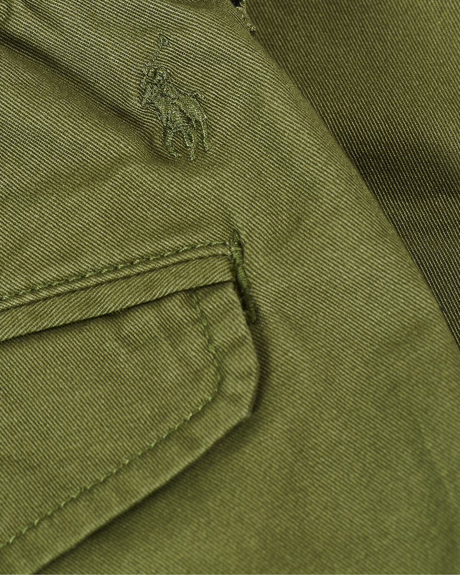 Uomini | Pantaloni | Polo Ralph Lauren | Twill Cargo Pants Army Olive