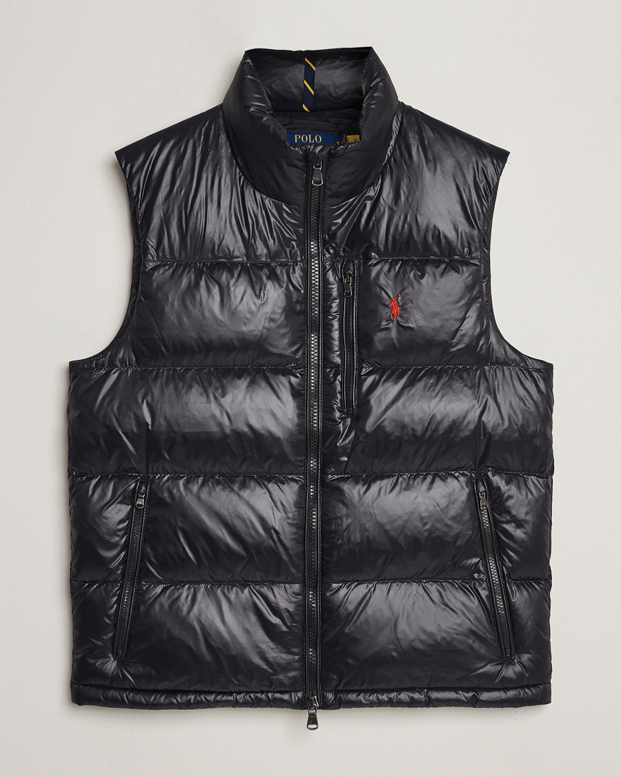 Uomini | Giacche | Polo Ralph Lauren | El Cap High Gloss Down Vest Black