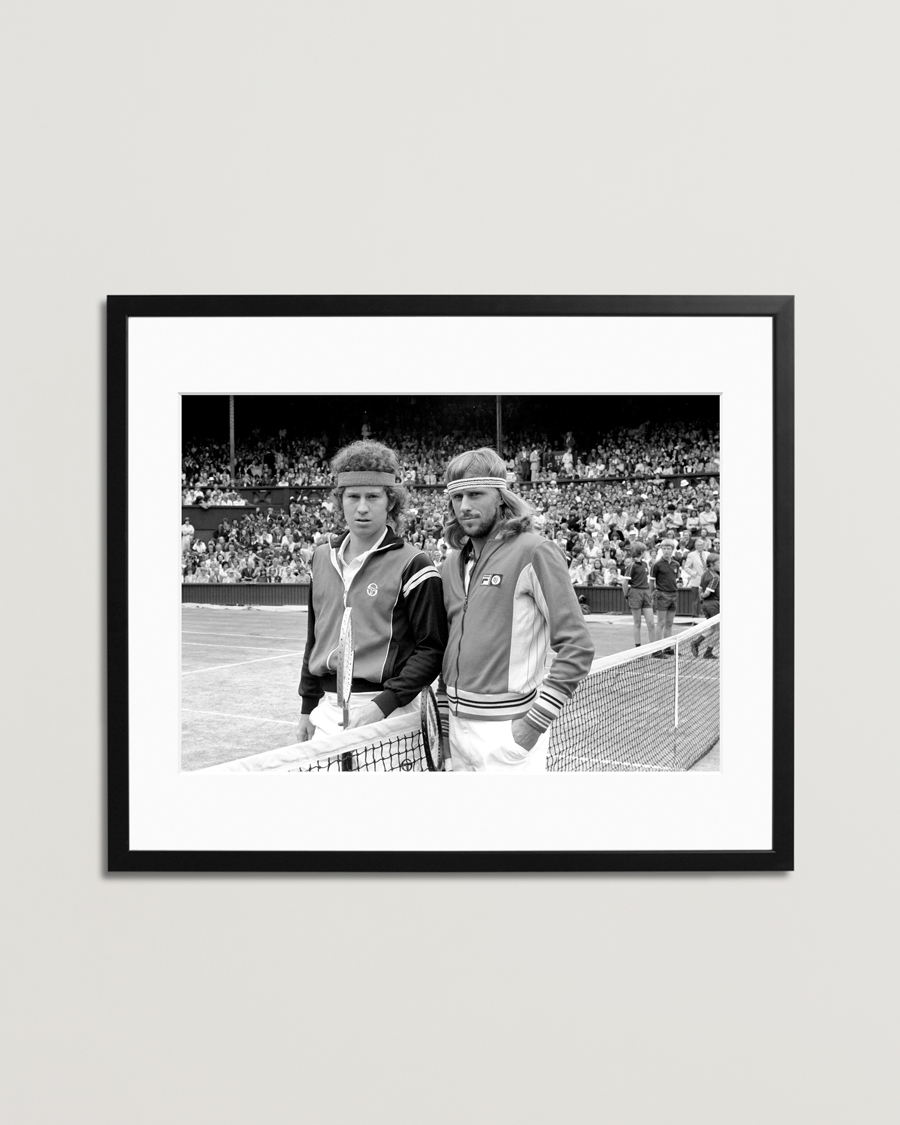 Uomini | Poster | Sonic Editions | Framed Wimbledon 1980 Mens Final