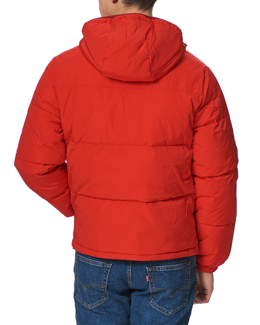 Uomini | Giacche | Lacoste | Down Hooded Jacket Red
