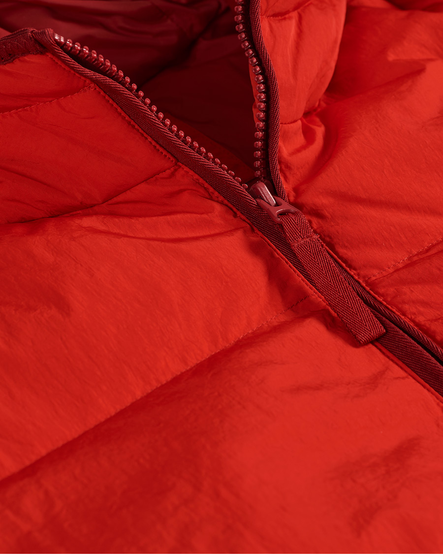 Uomini | Giacche | Lacoste | Down Hooded Jacket Red