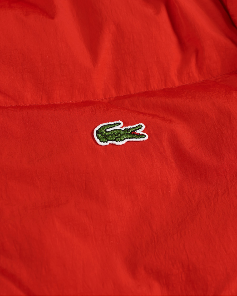 Uomini | Giacche | Lacoste | Down Hooded Jacket Red