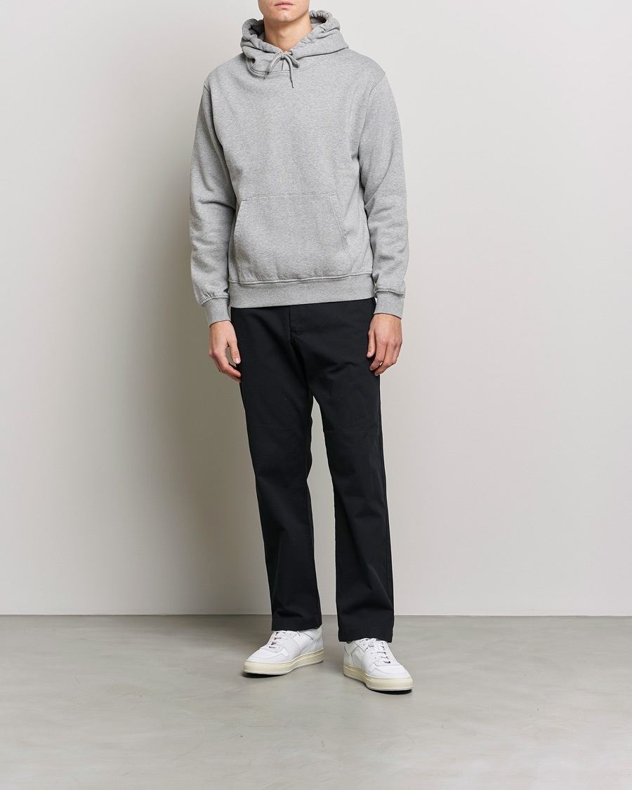 Uomini | Maglieria | Colorful Standard | Classic Organic Hood Heather Grey