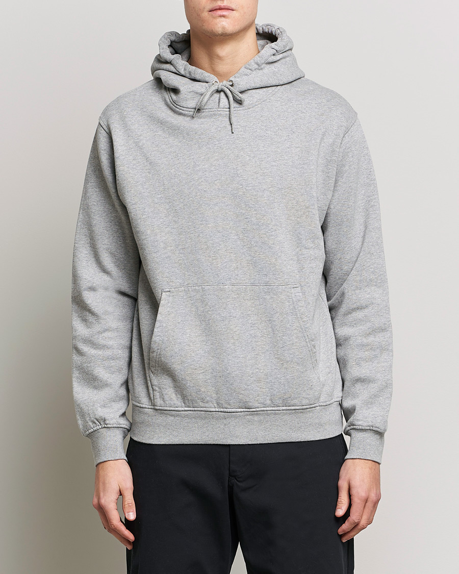 Uomini | Maglieria | Colorful Standard | Classic Organic Hood Heather Grey
