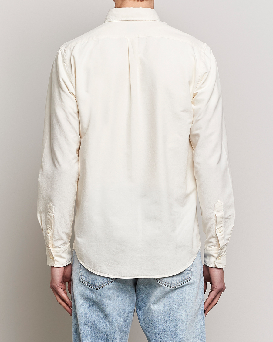 Uomini | Camicie | Colorful Standard | Classic Organic Oxford Button Down Shirt Ivory White