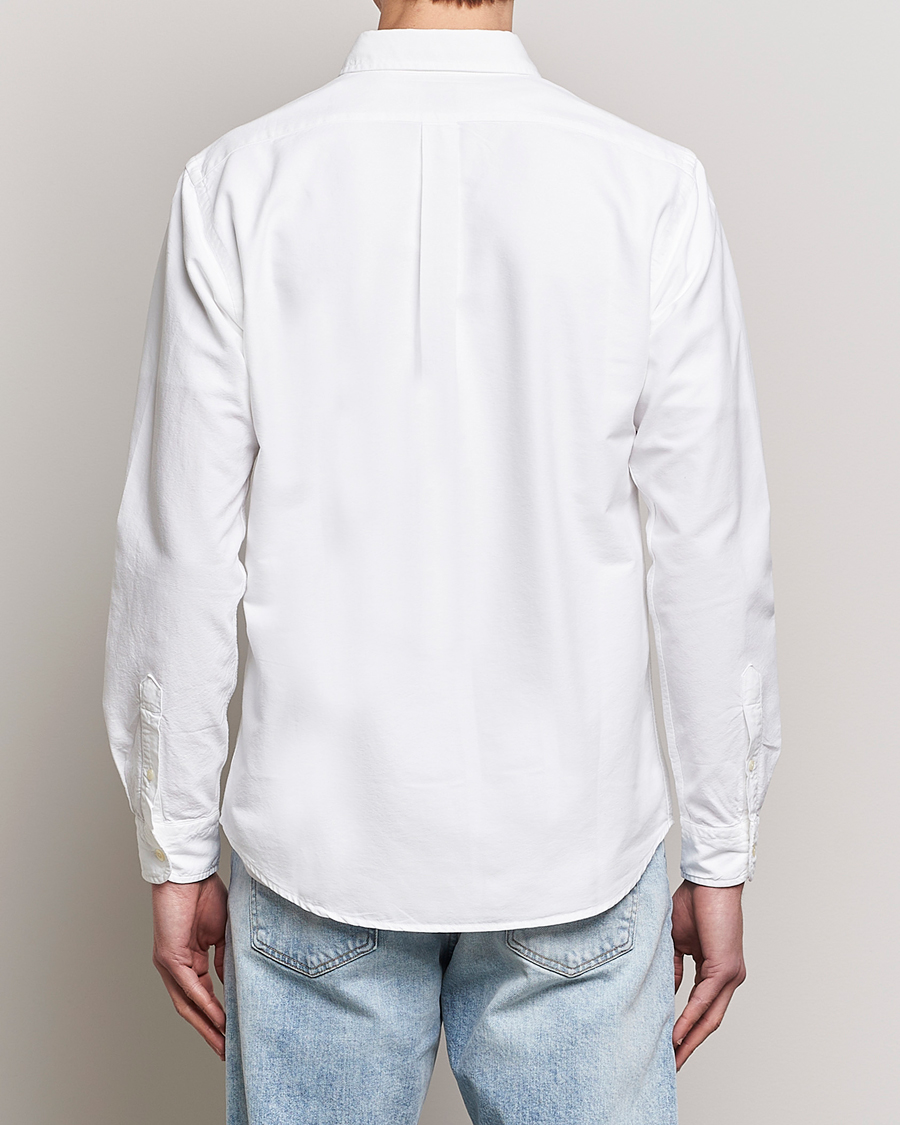Uomini | Camicie | Colorful Standard | Classic Organic Oxford Button Down Shirt White