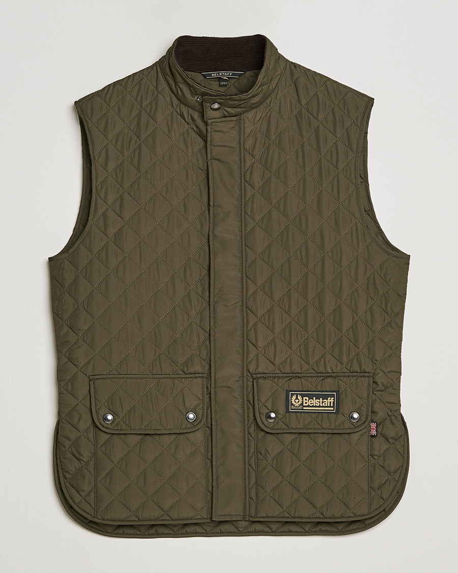 Uomini | Gilet | Belstaff | Waistcoat Quilted Faded Olive