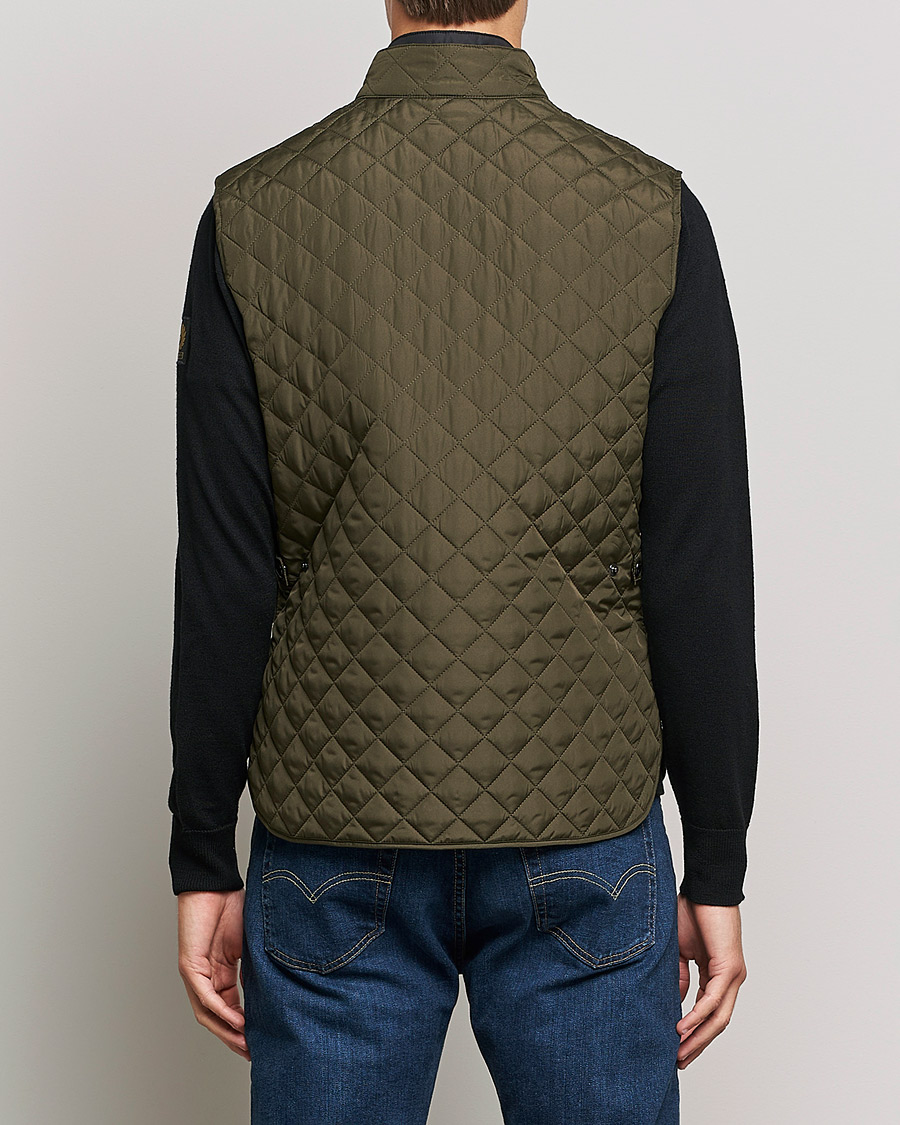 Uomini | Gilet | Belstaff | Waistcoat Quilted Faded Olive