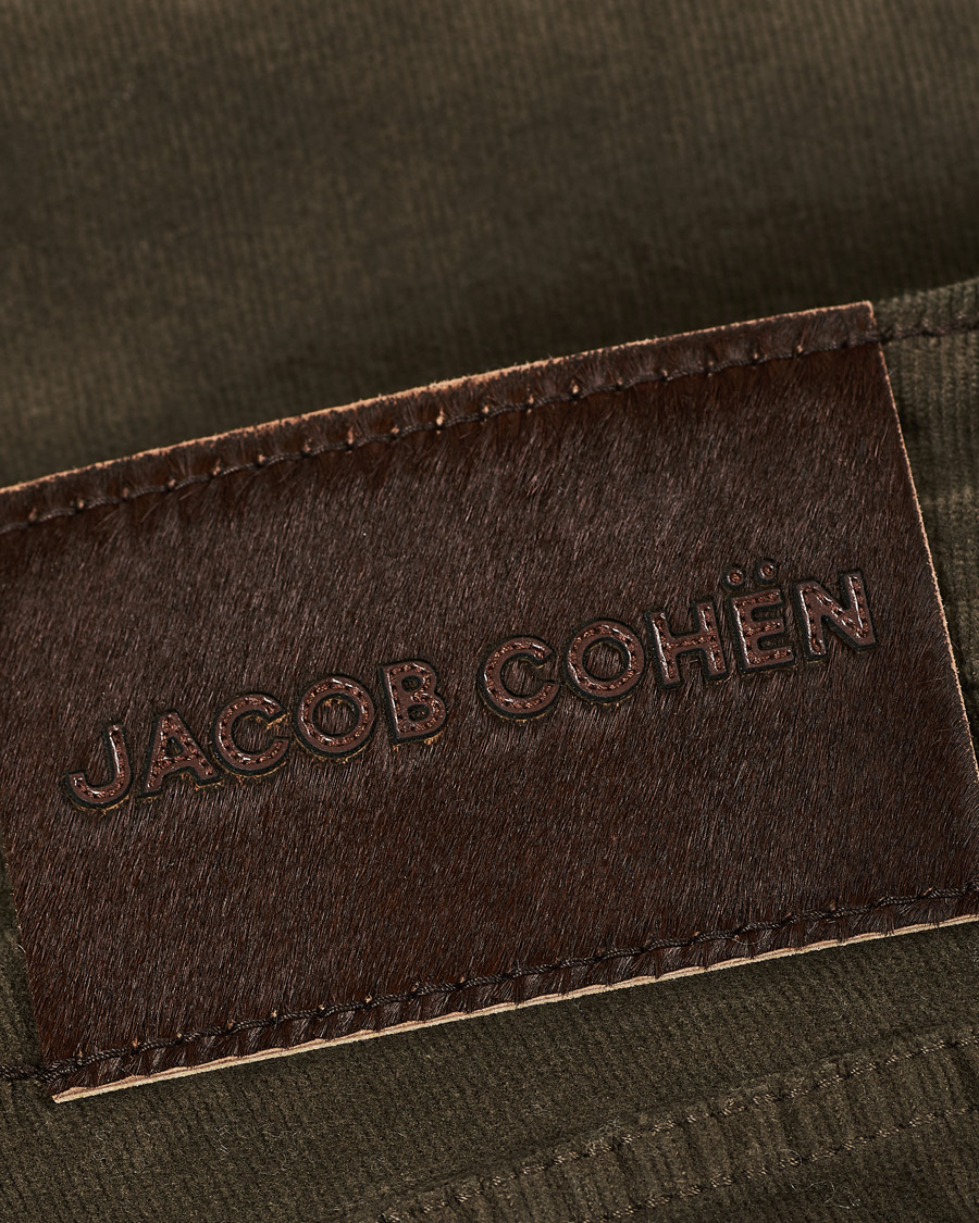 Uomini | Pantaloni | Jacob Cohën | 688 Bard 5-Pocket Corduroy Trousers Brown