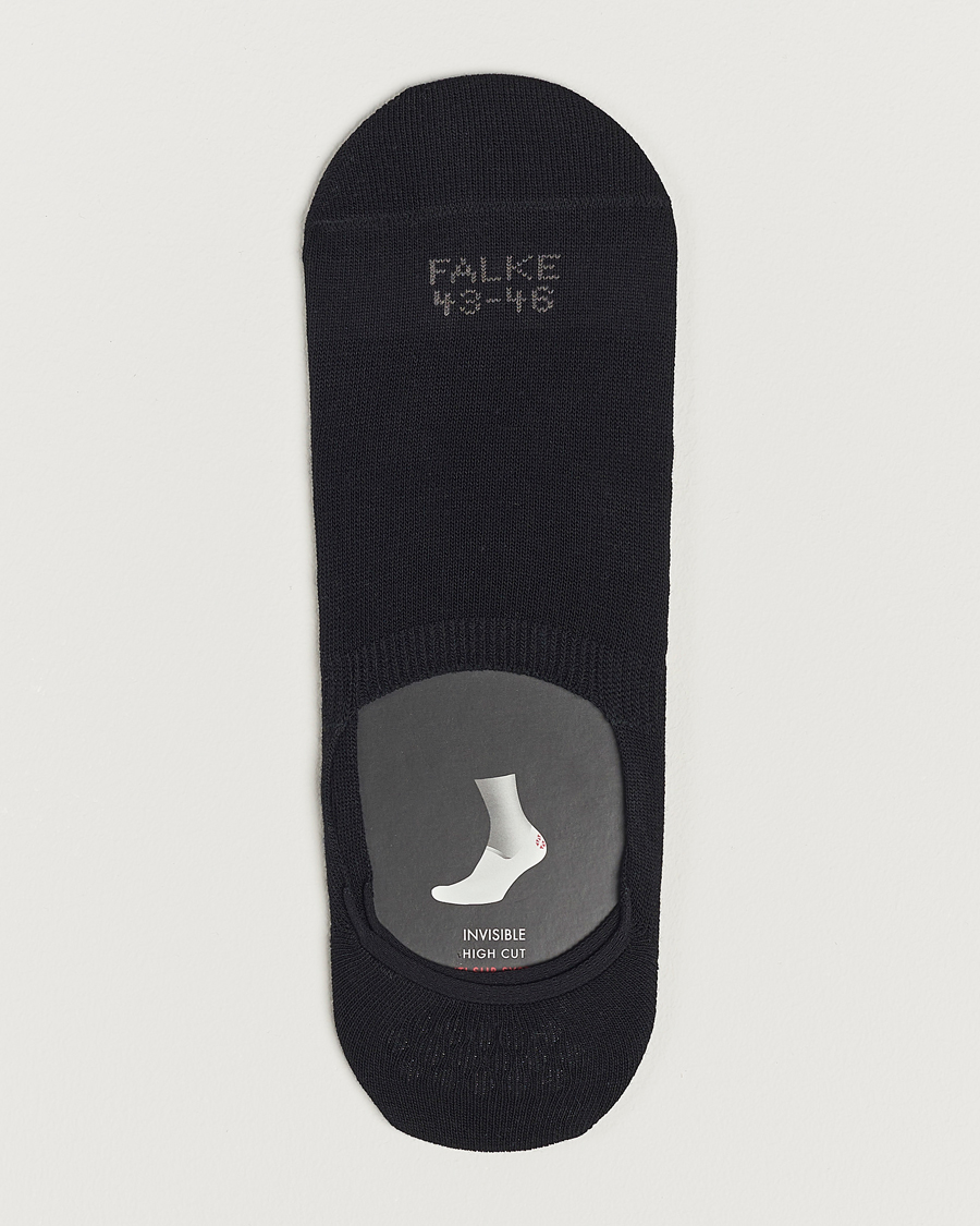 Uomini | Biancheria intima | Falke | Casual High Cut Sneaker Socks Black