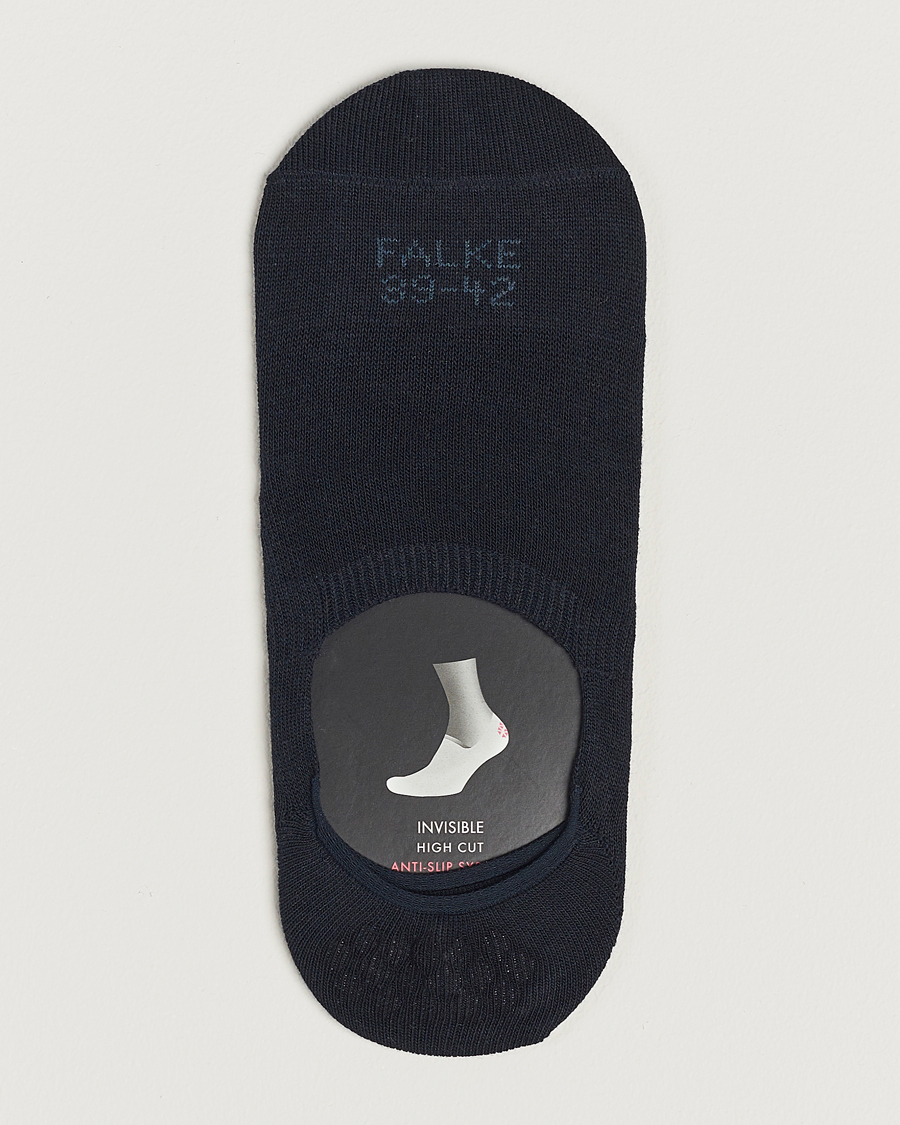 Uomini | Biancheria intima | Falke | Casual High Cut Sneaker Socks Dark Navy