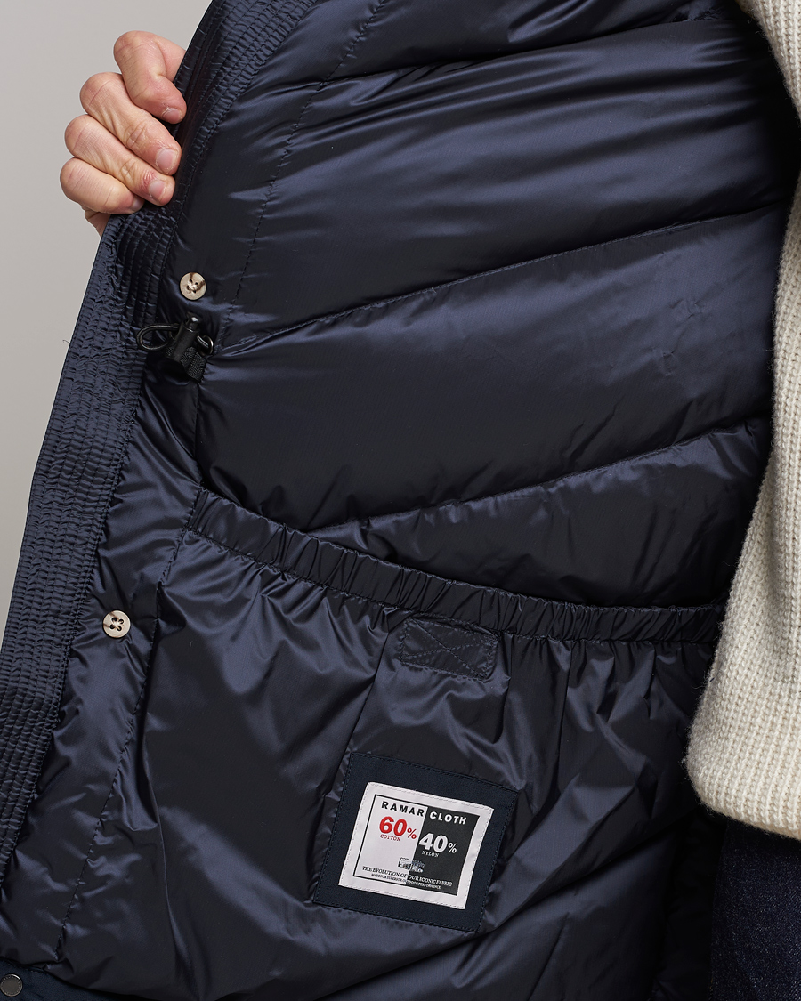 Uomini | Giacche | Woolrich | Arctic Parka No Fur Melton Blue