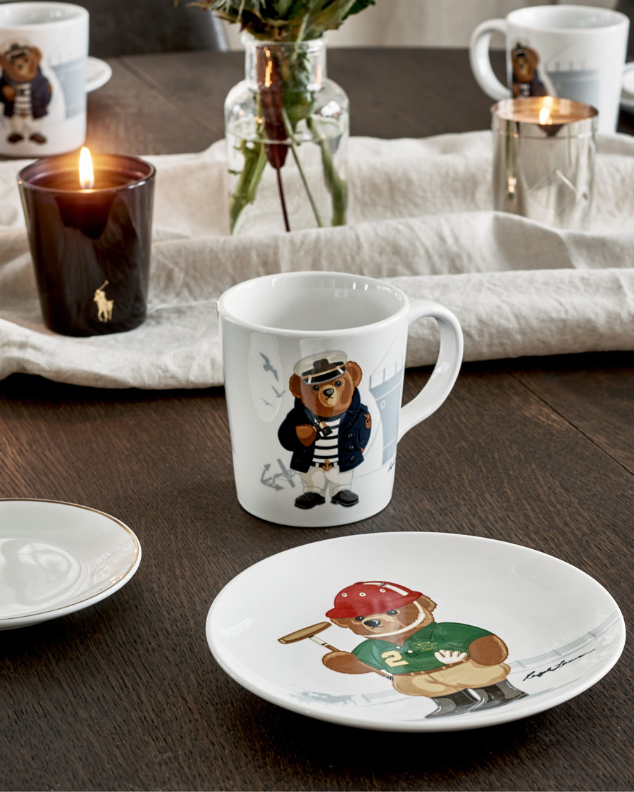 Uomini | Ralph Lauren Home Haven Polo Bear Dessert Plate 4pcs Multi | Ralph Lauren Home | Haven Polo Bear Dessert Plate 4pcs Multi