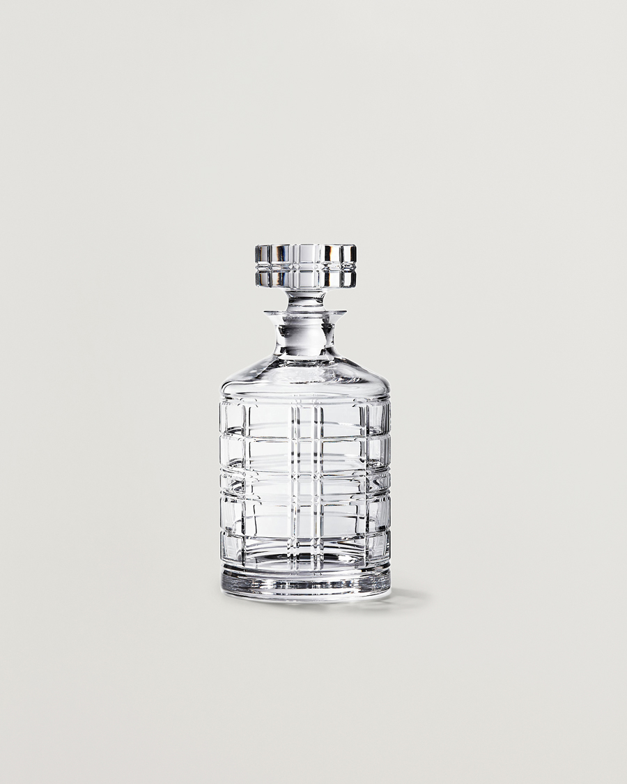 Uomini | Casa | Ralph Lauren Home | Hudson Plaid Crystal Decanter Clear