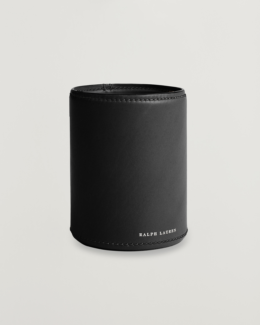 Uomini | Casa | Ralph Lauren Home | Brennan Leather Pencil Cup Black