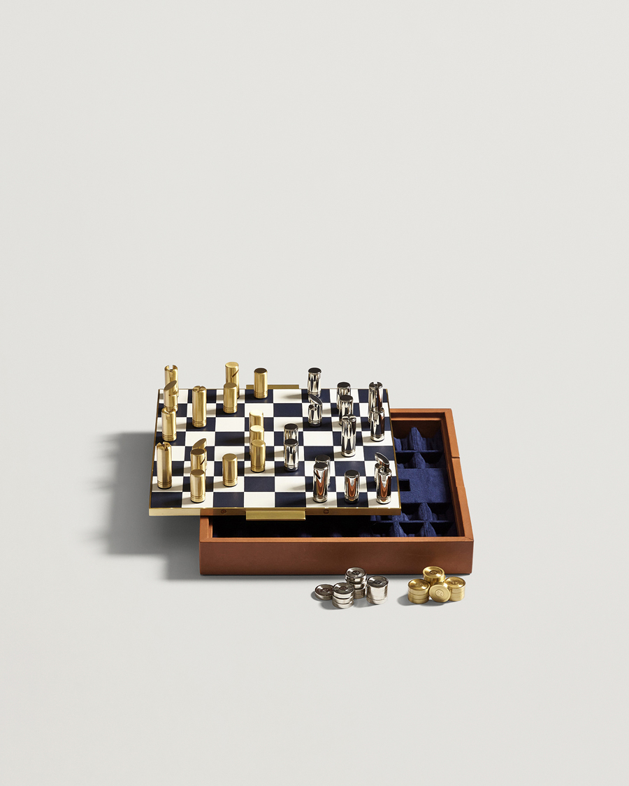 Uomini | Ralph Lauren Home Fowler Chess Set Saddle Multi | Ralph Lauren Home | Fowler Chess Set Saddle Multi