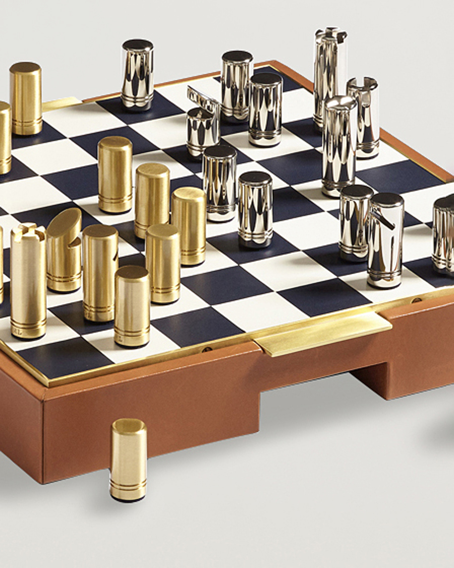 Uomini | Ralph Lauren Home Fowler Chess Set Saddle Multi | Ralph Lauren Home | Fowler Chess Set Saddle Multi