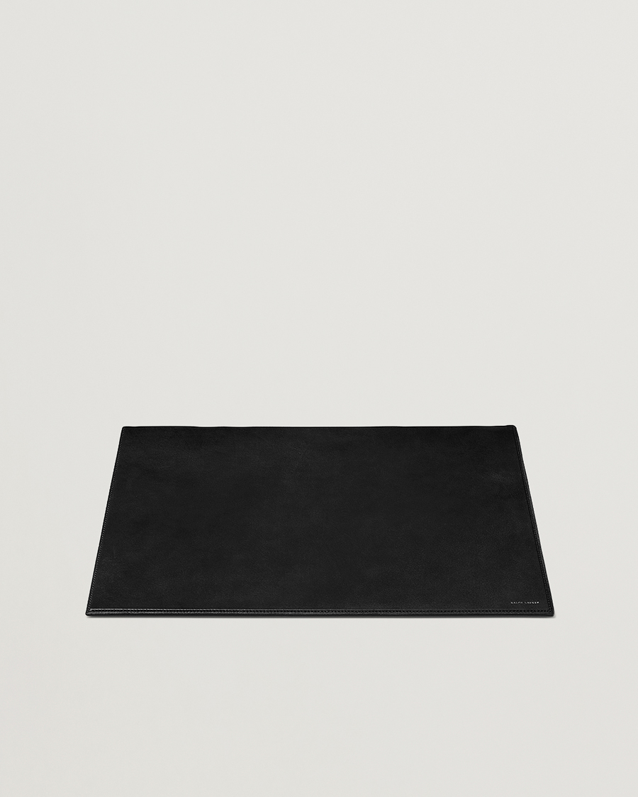 Uomini | Casa | Ralph Lauren Home | Brennan Small Leather Desk Blotter Black