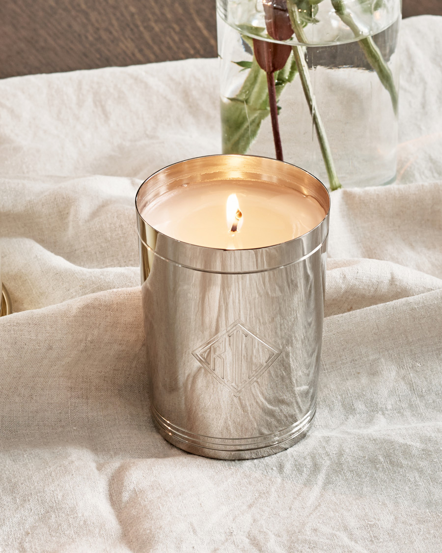 Uomini | Ralph Lauren Home Rhinelander Flagship Single Wick Candle Silver | Ralph Lauren Home | Rhinelander Flagship Single Wick Candle Silver