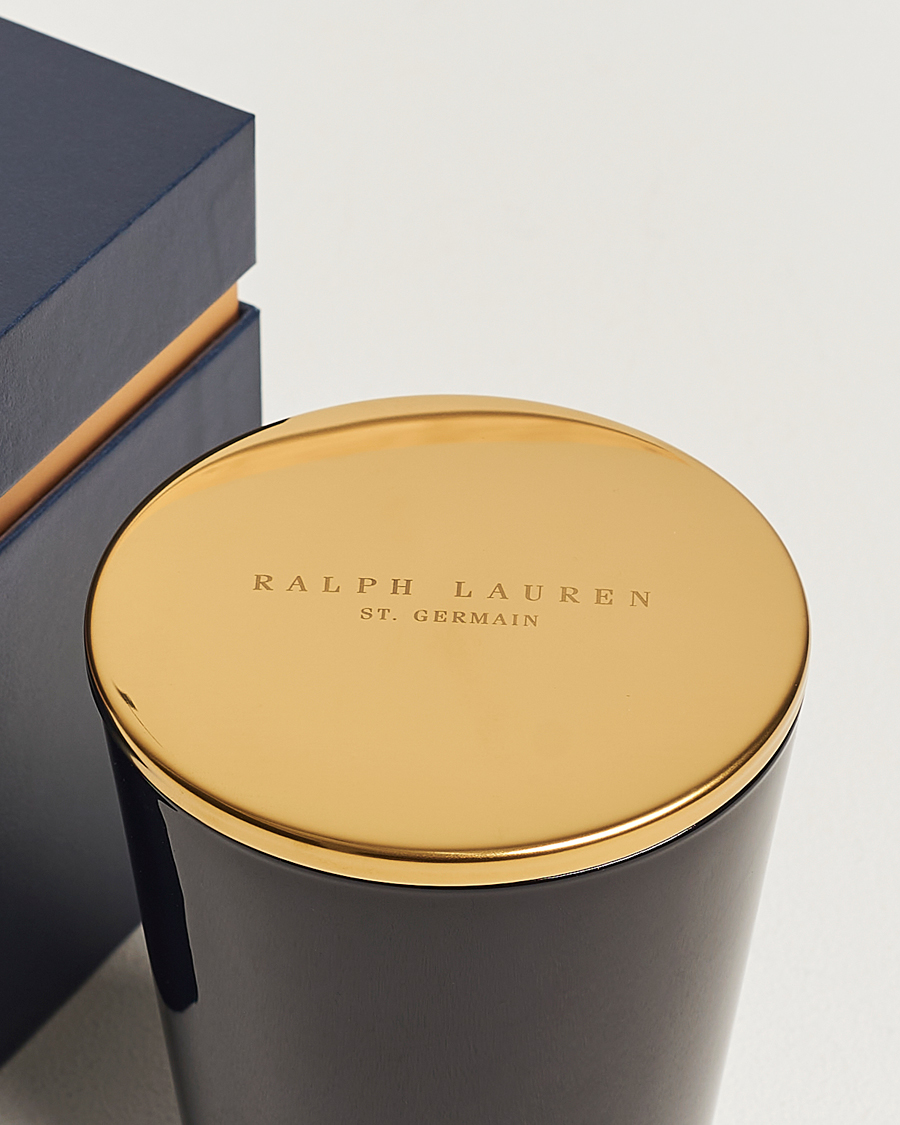 Uomini | Ralph Lauren Home St Germain Single Wick Candle Navy/Gold | Ralph Lauren Home | St Germain Single Wick Candle Navy/Gold