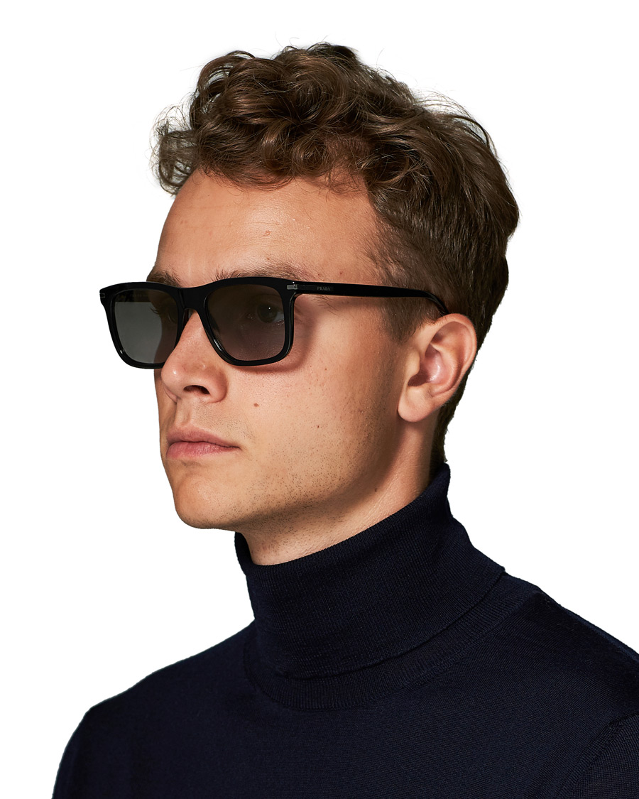 Uomini | Prada Eyewear 0PR 18WS Sunglasses Black | Prada Eyewear | 0PR 18WS Sunglasses Black