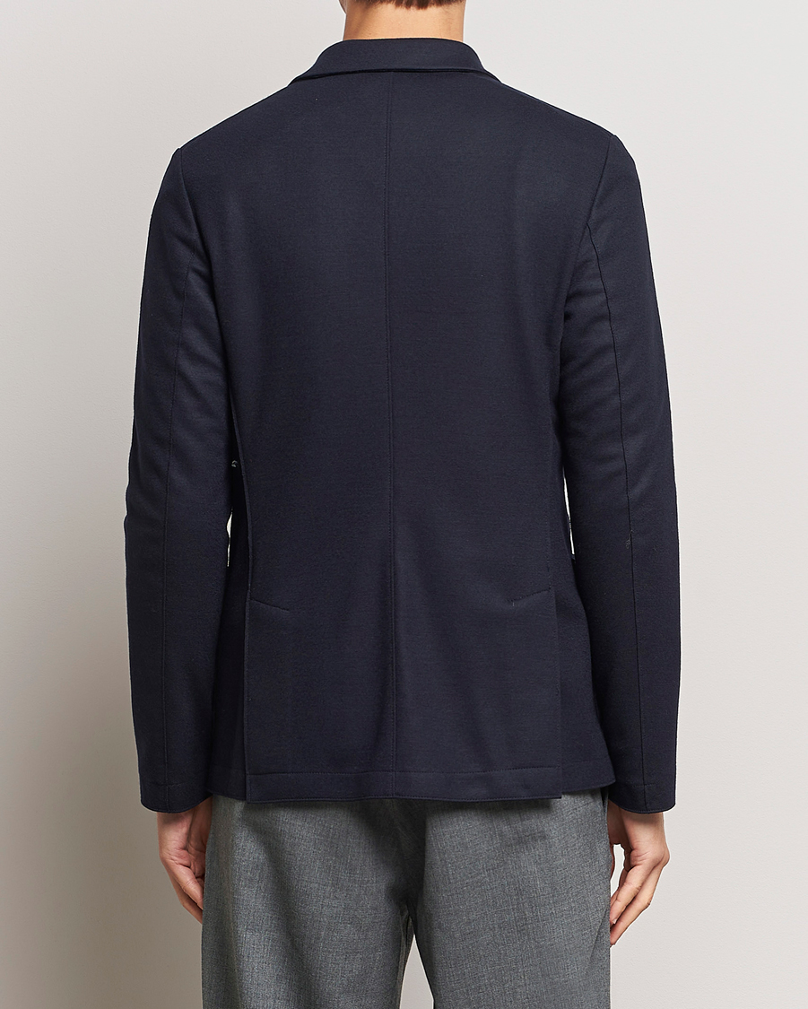 Uomini | Blazers | Harris Wharf London | Two Button Vented Superfine Merino Blazer Navy
