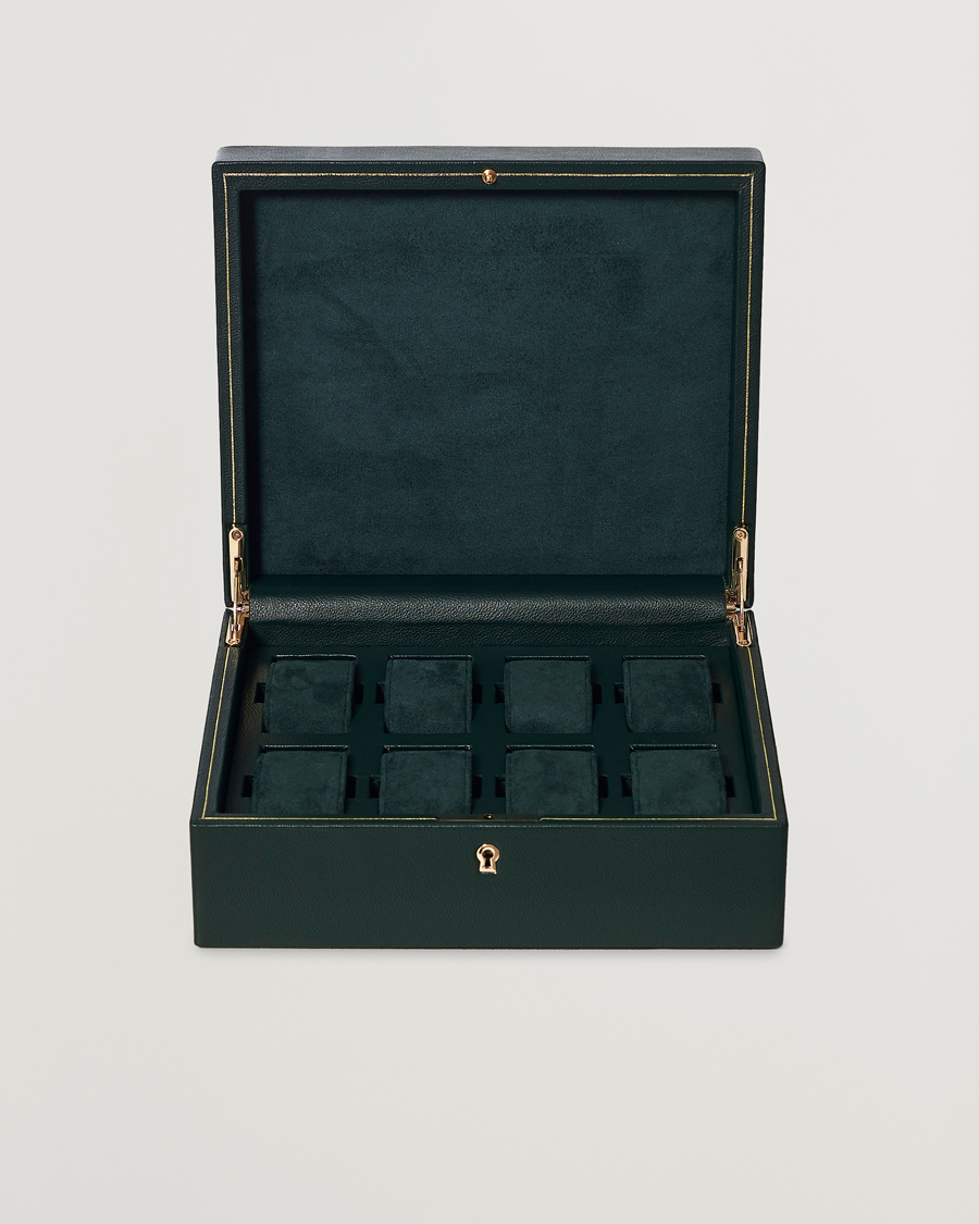 Uomini | Orologi & Portagioielli | WOLF | British Racing Green 8 Piece Watch Box