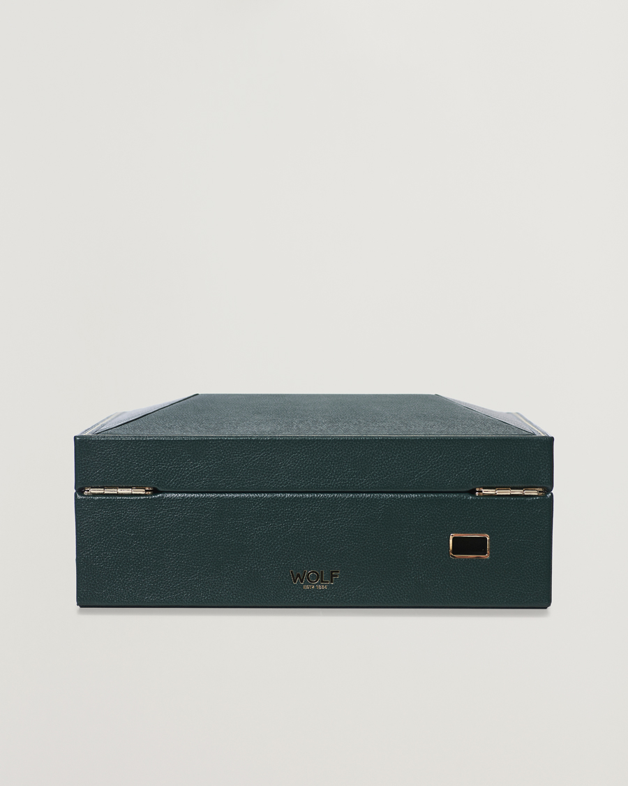 Uomini | Orologi & Portagioielli | WOLF | British Racing Green 8 Piece Watch Box
